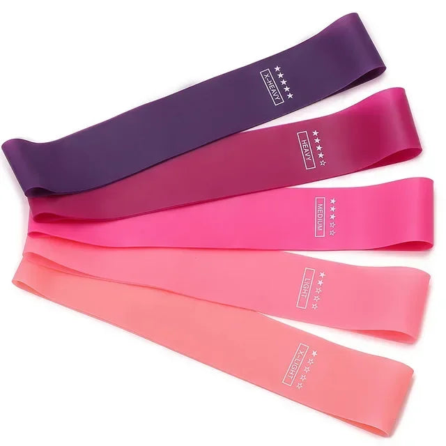 Elastic Resistance Bands for Yoga, Pilates, and Strength Training