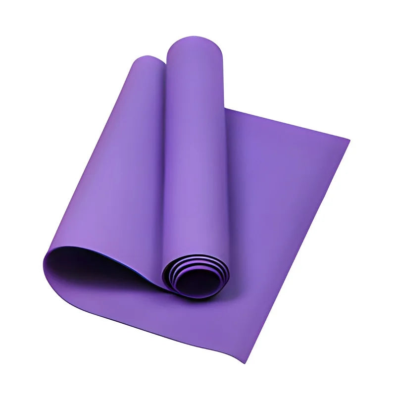 Non-Slip EVA Yoga Mat, 4mm Thick for Yoga, Pilates, and Fitness