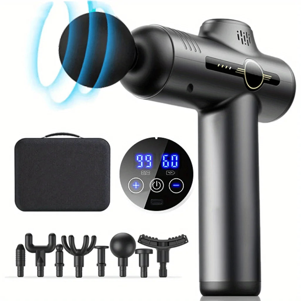 Deep Tissue Massage Gun for Muscle Recovery and Pain Relief