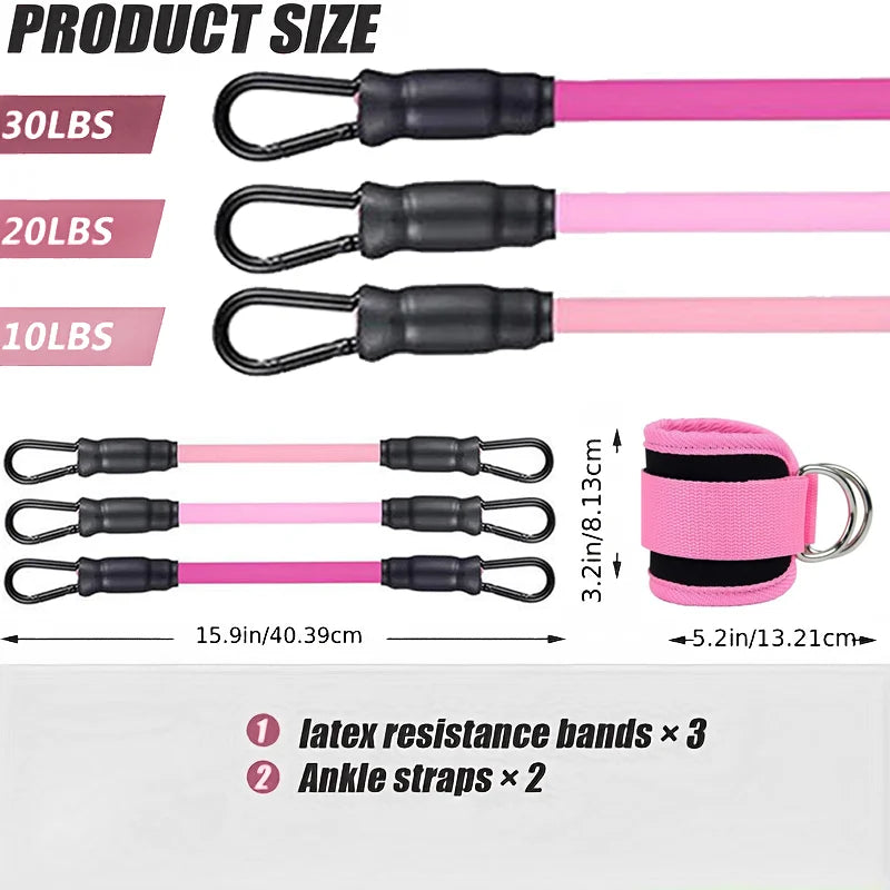 Adjustable Ankle Weight Bands for Workout and Fitness Training