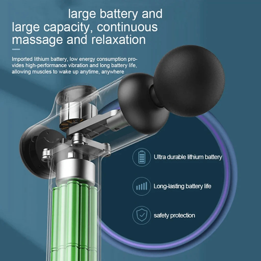 Deep Tissue Massage Gun for Muscle Recovery and Pain Relief