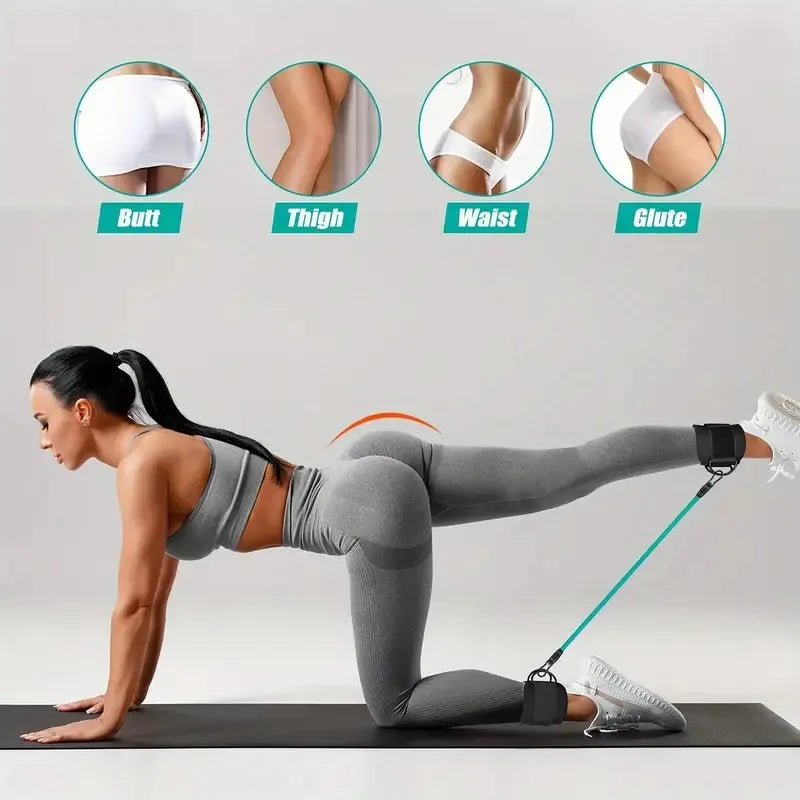 Adjustable Ankle Weight Bands for Workout and Fitness Training
