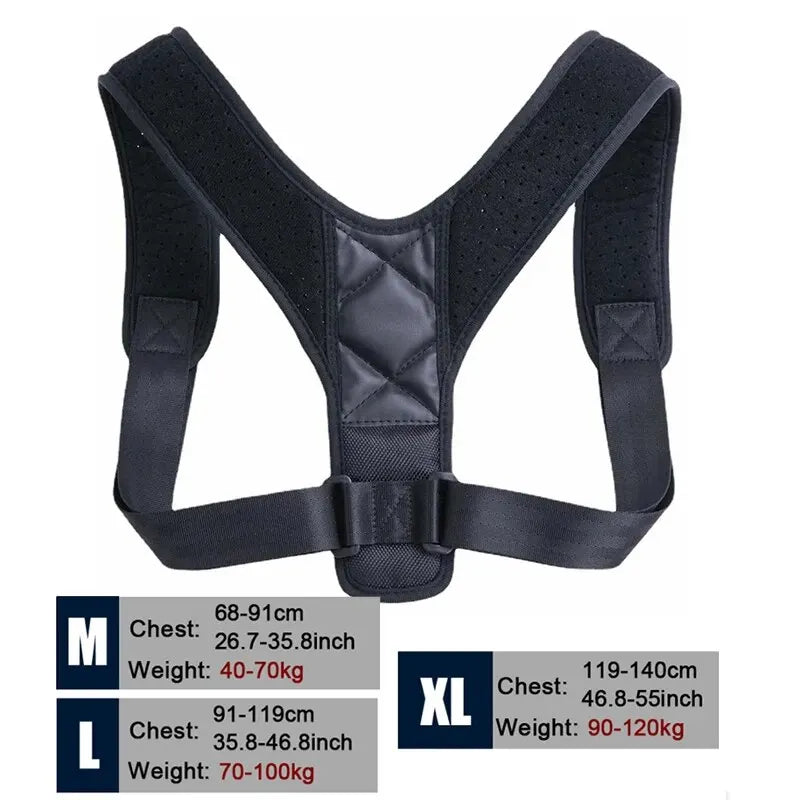 Posture Correction Belt, Breathable Back Support for Daily Use