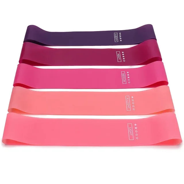 Elastic Resistance Bands for Yoga, Pilates, and Strength Training