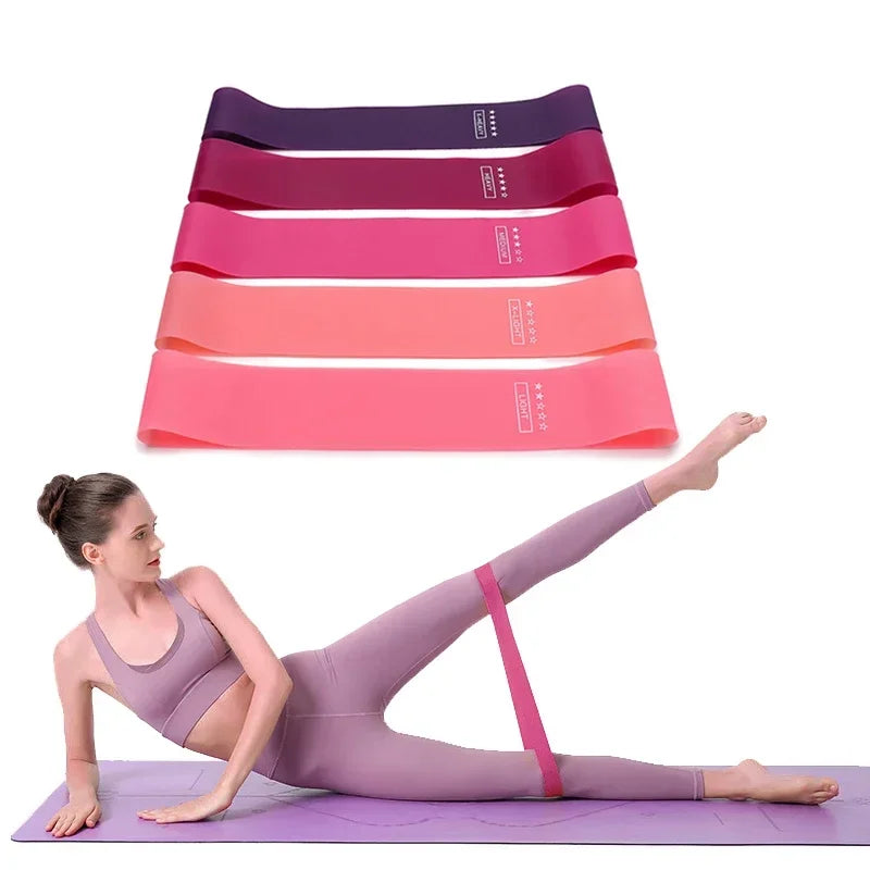 Elastic Resistance Bands for Yoga, Pilates, and Strength Training