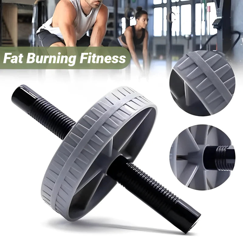 Heavy Duty Ab Roller, Non-Slip Core Strength Training Equipment