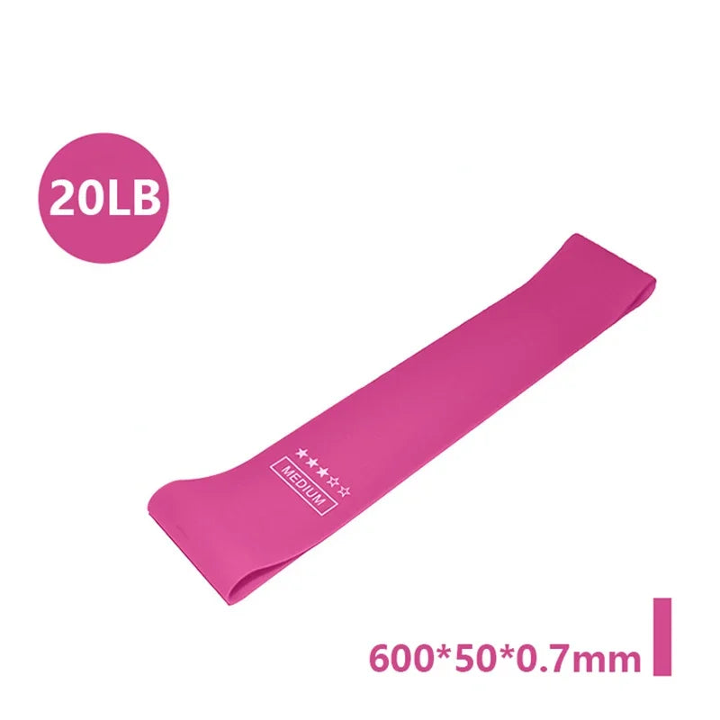 Elastic Resistance Bands for Yoga, Pilates, and Strength Training