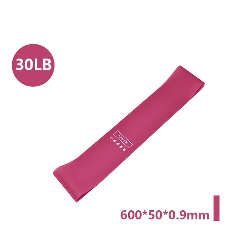 Elastic Resistance Bands for Yoga, Pilates, and Strength Training