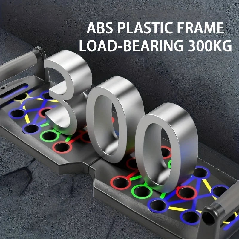 Foldable Push-Up Bars for Chest, Arms, and Core Training
