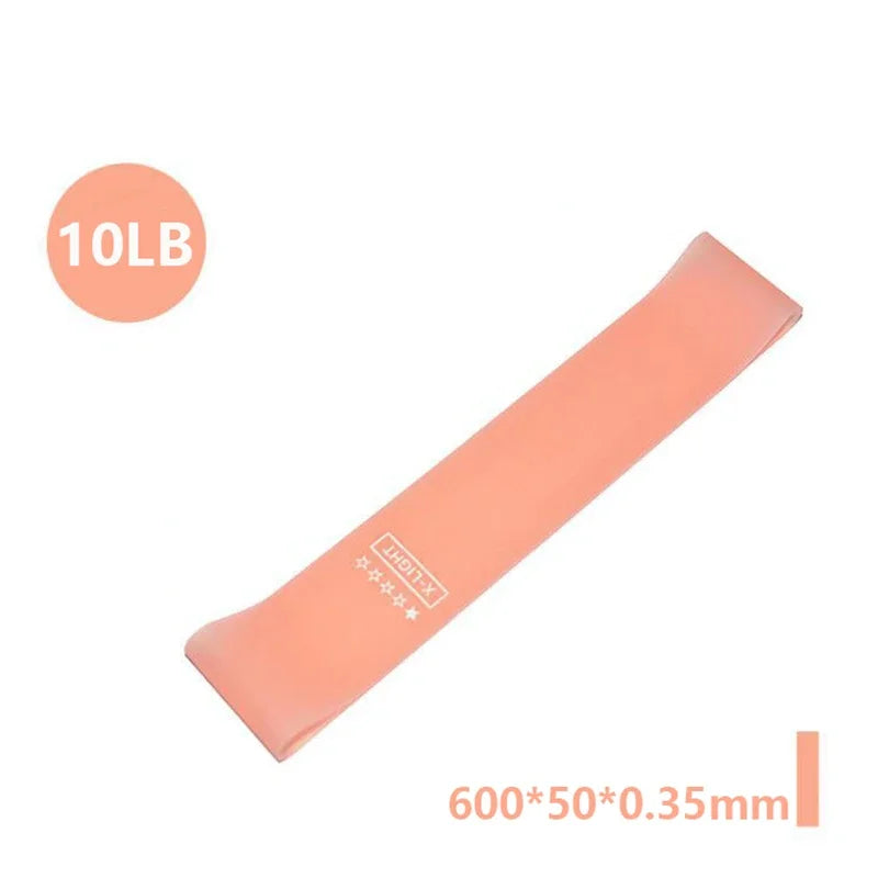 Elastic Resistance Bands for Yoga, Pilates, and Strength Training