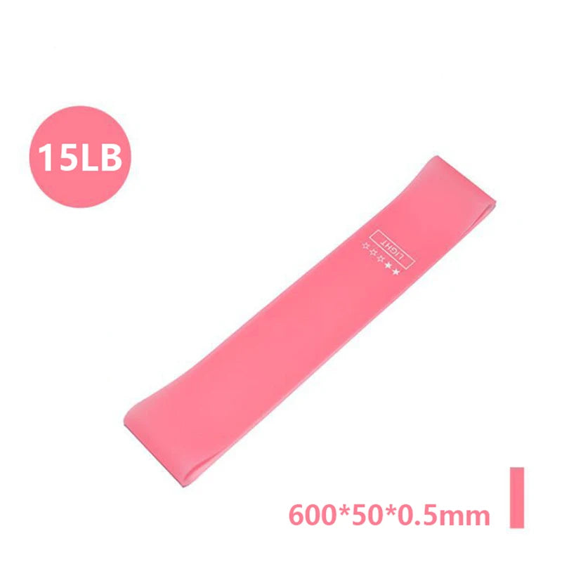 Elastic Resistance Bands for Yoga, Pilates, and Strength Training