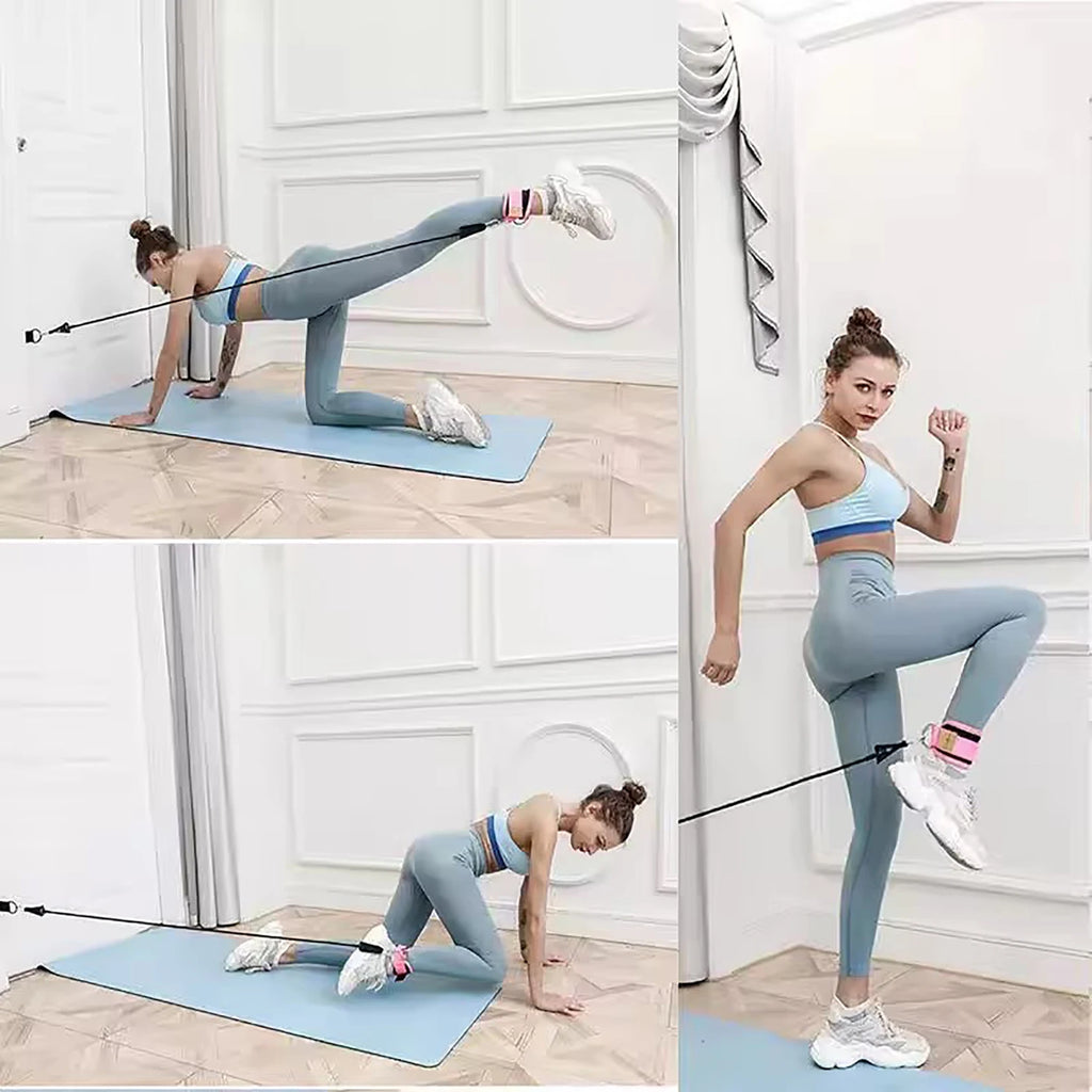Adjustable Ankle Weight Bands for Workout and Fitness Training