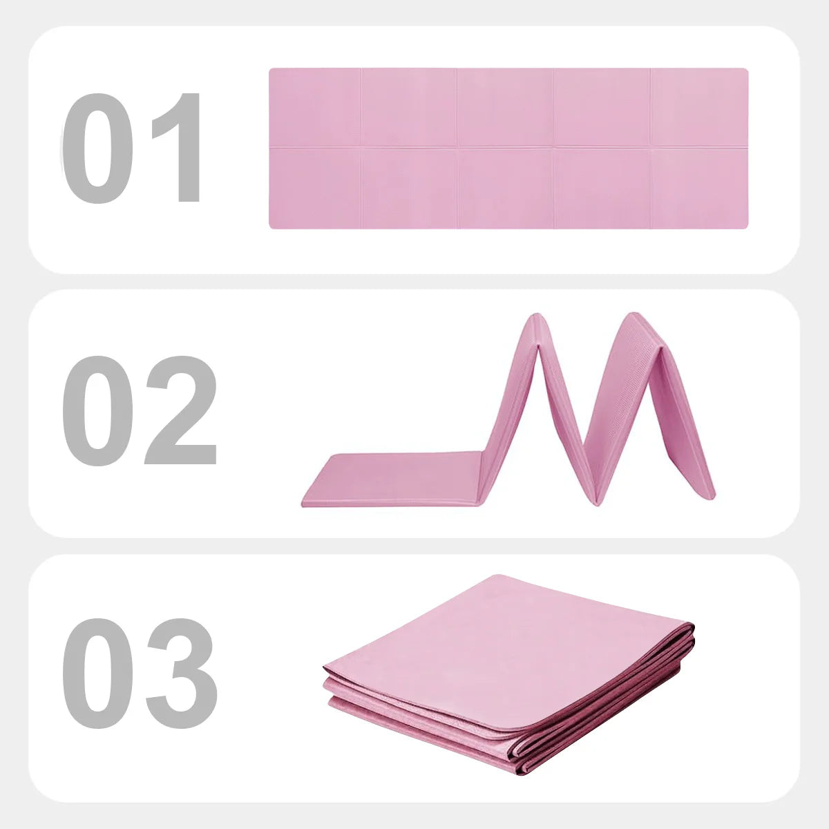 Non-Slip EVA Yoga Mat, 4mm Thick for Yoga, Pilates, and Fitness