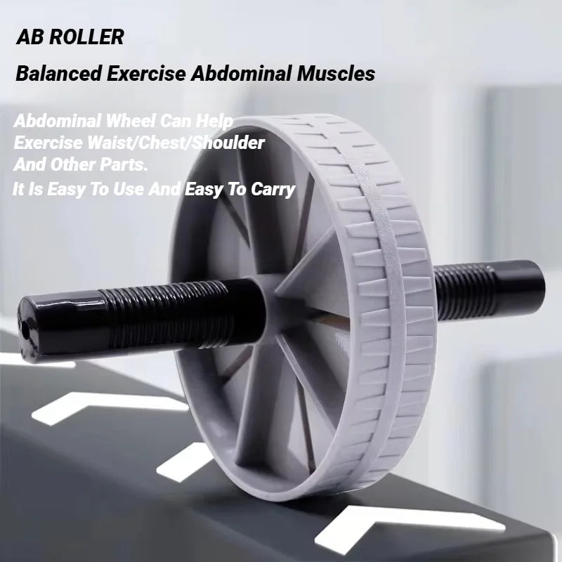 Heavy Duty Ab Roller, Non-Slip Core Strength Training Equipment