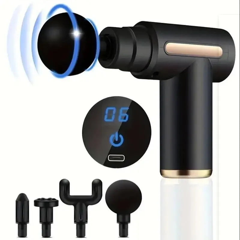 Deep Tissue Massage Gun for Muscle Recovery and Pain Relief